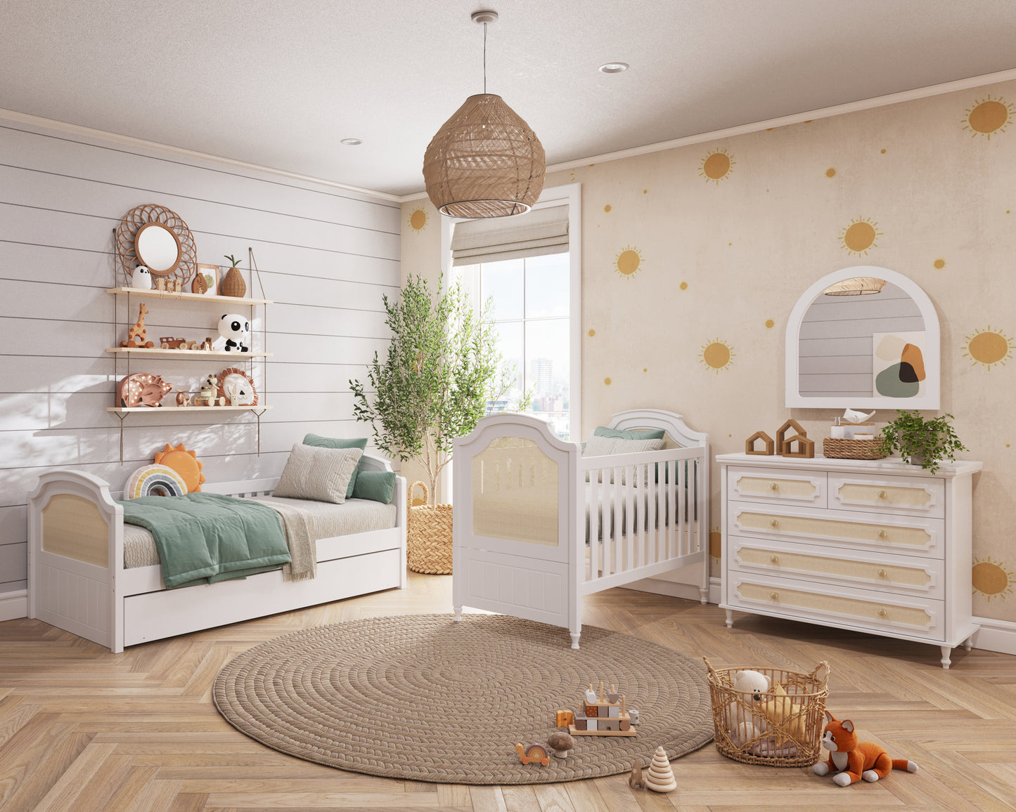 Cama Infantil com Palinha e Opção de Bicama Linha Classic Premium