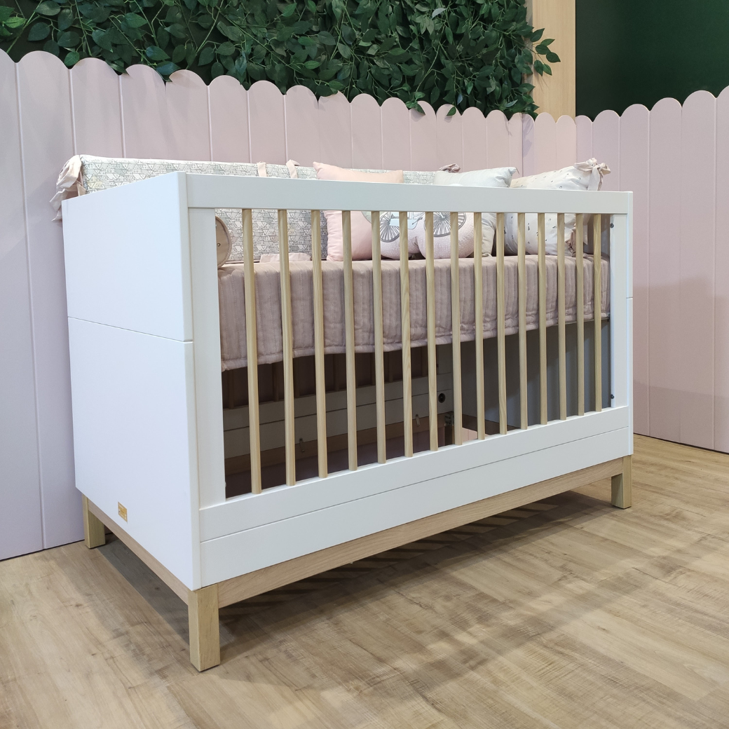 Berço 2 em 1 Americano Linha Cozy Quater