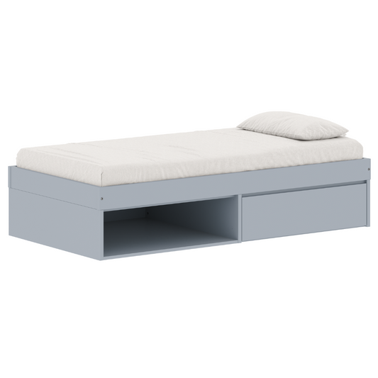 Cama Infantil com 1 gaveta Linha Play - Cama Personalizável Várias Cores e Acessórios