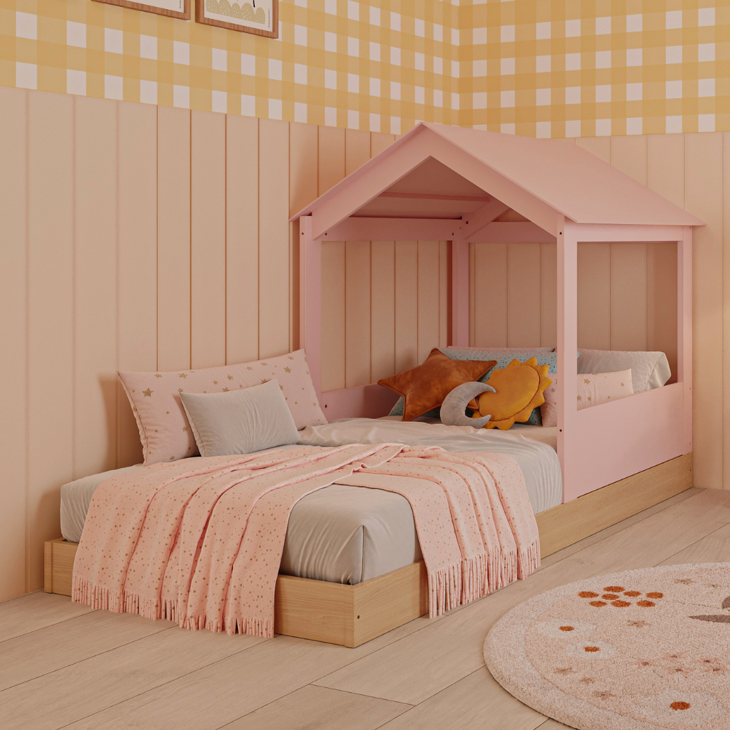 Casinha de Madeira com Telhado Linha Play