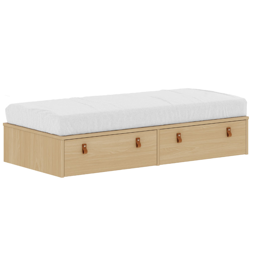 Cama Infantil com Gavetas em MDF Tamanho Solteiro para Quarto Infantil Linha Join