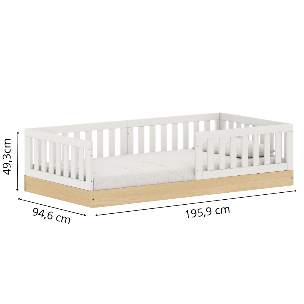 Cama Montessoriana Solteiro Linha Play