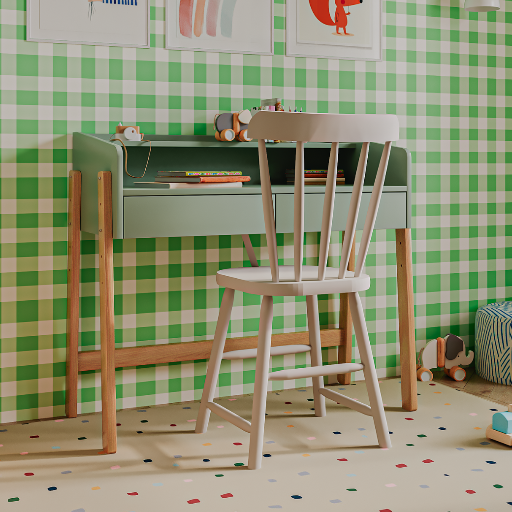 Escrivaninha Infantil com Altura Ajustável – Modelo Play com 6 Opções de Cores