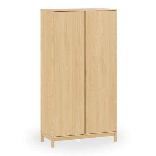 Guarda Roupa 2 Portas em MDF Carvalho Malva Linha Soley