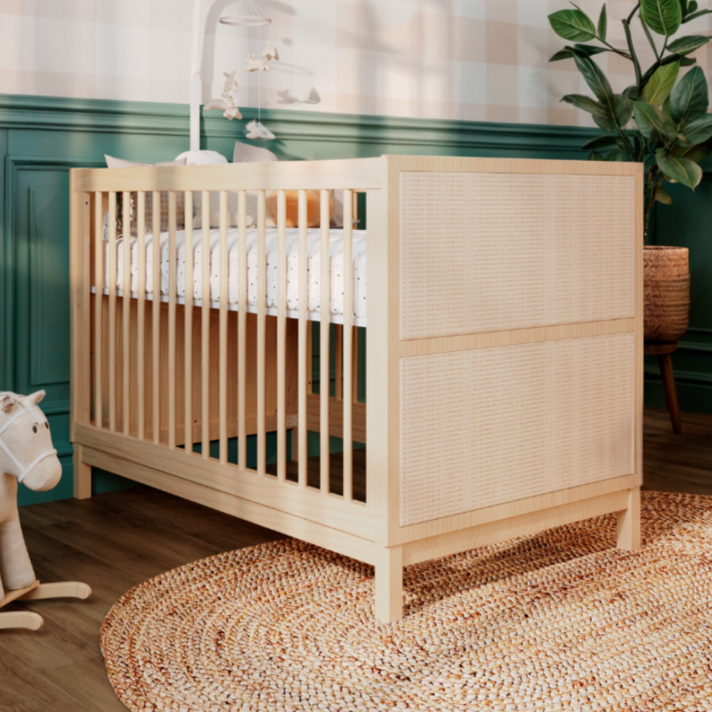 Com design moderno e delicado, a Linha Indy traz aconchego e sofisticação para o quartinho infantil.