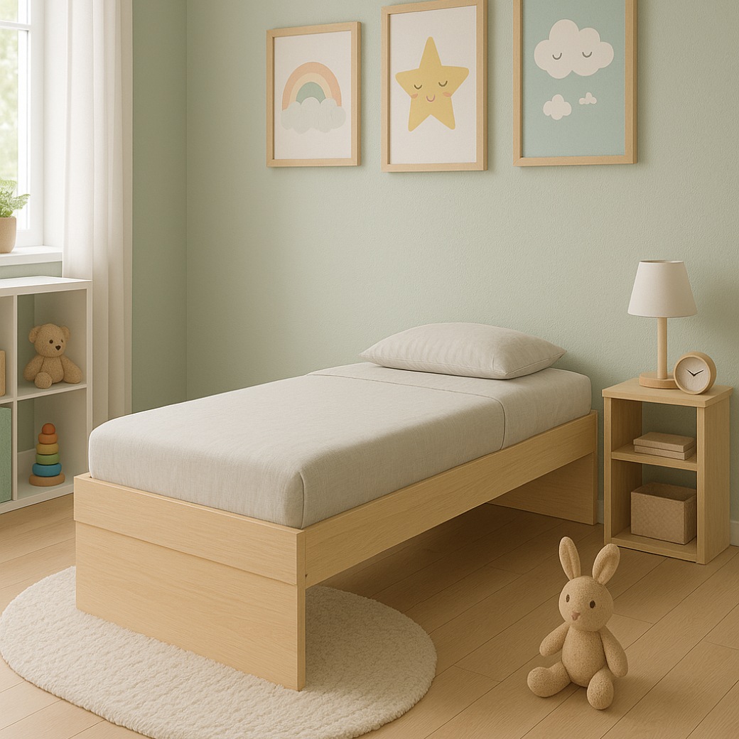 Cama Infantil Solteiro em MDF linha Play