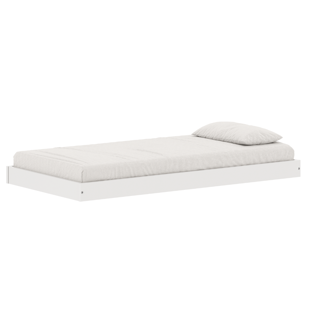 Cama Montessoriana Infantil Solteiro Play/Arcos com Opcional de Grade de Proteção