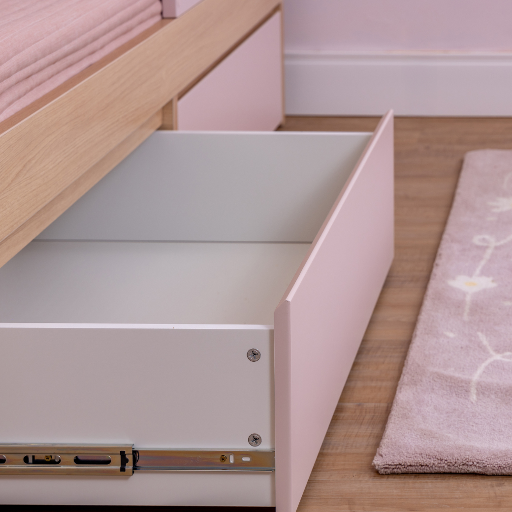 Cama com Gavetas e Proteção Lateral Linha Play