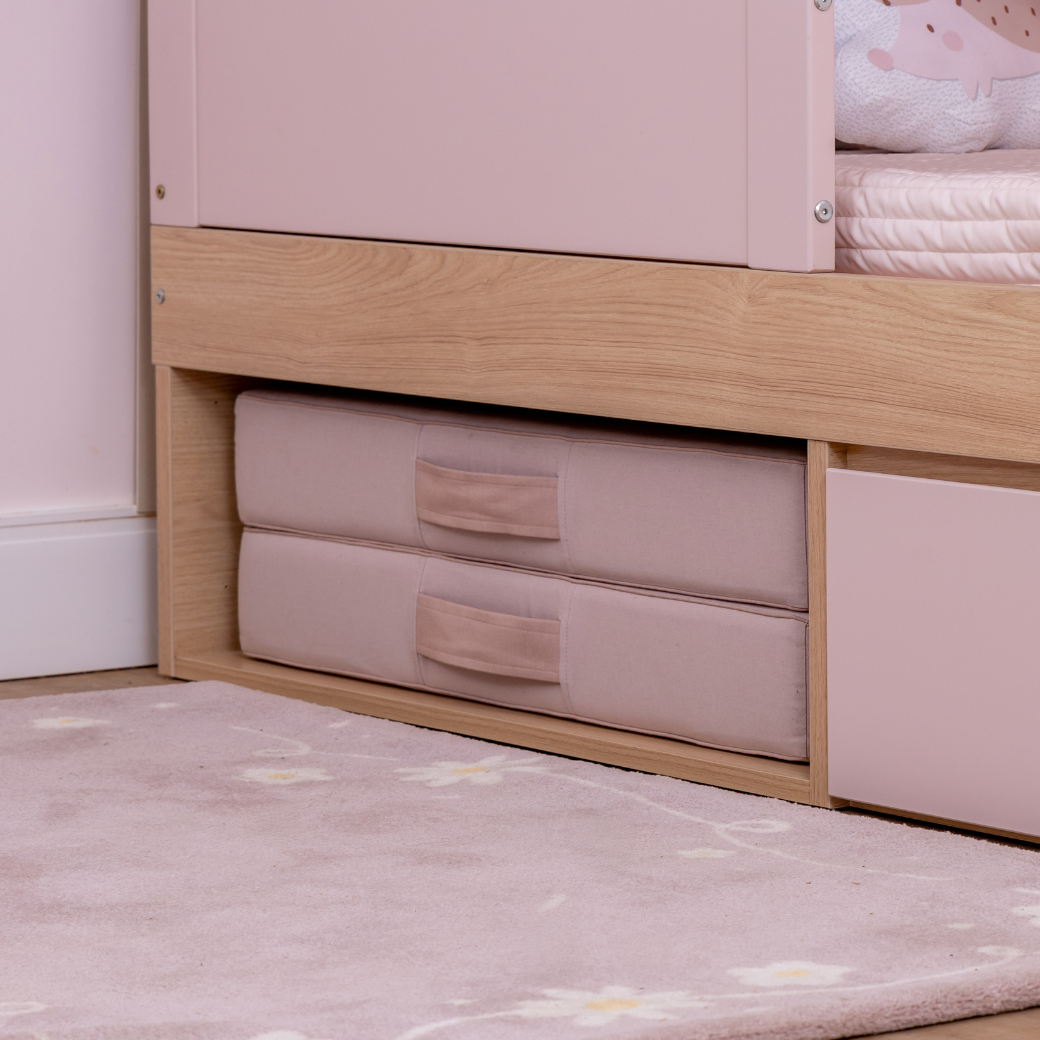 Cama Casinha com Escorrega e Proteção Lateral Linha Play