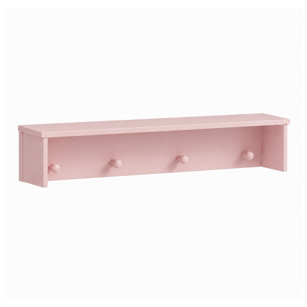 Prateleira com Pendurador 90cm em MDF