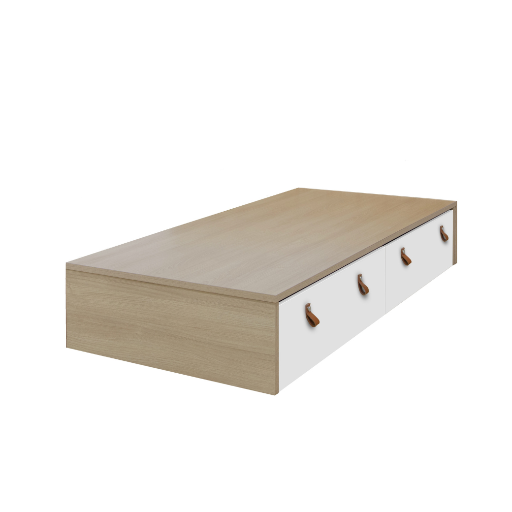 Cama Infantil com Gavetas em MDF Tamanho Solteiro para Quarto Infantil Linha Join