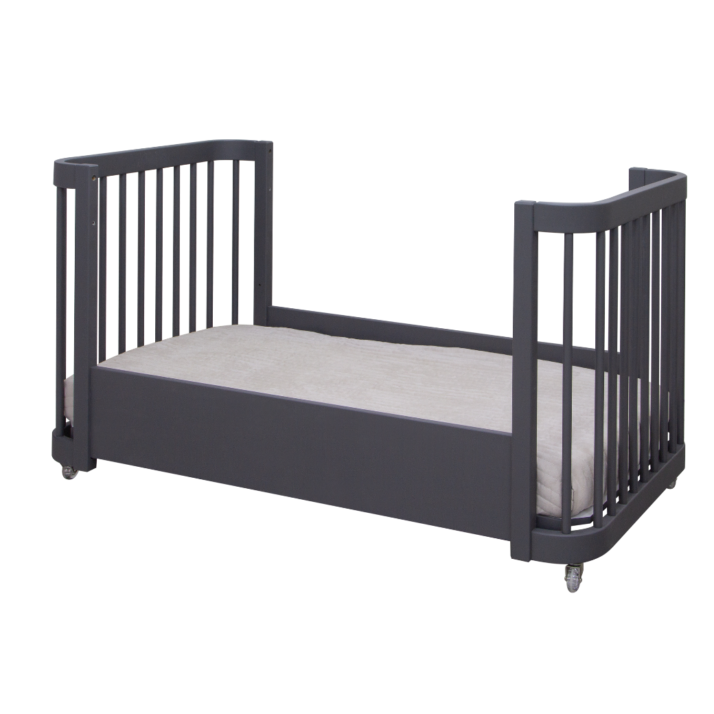 Mini cama Evolutiva Grafite de lado