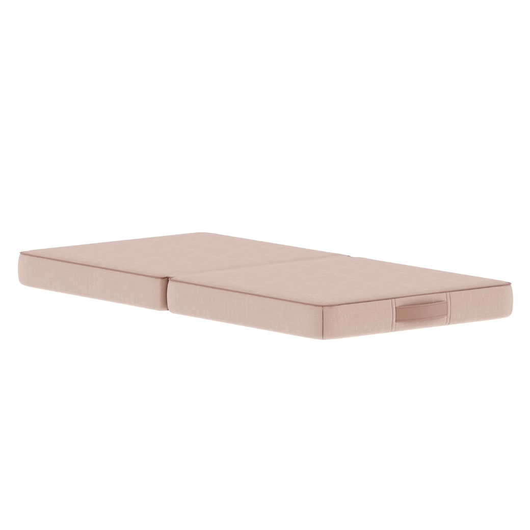 futton de espuma D23 na cor rosa