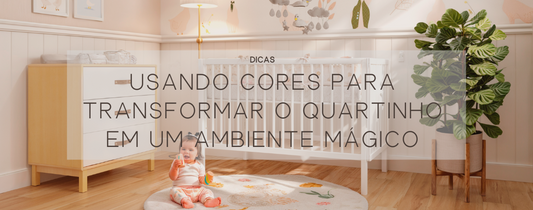 Usando cores para transformar o quartinho em um ambiente mágico