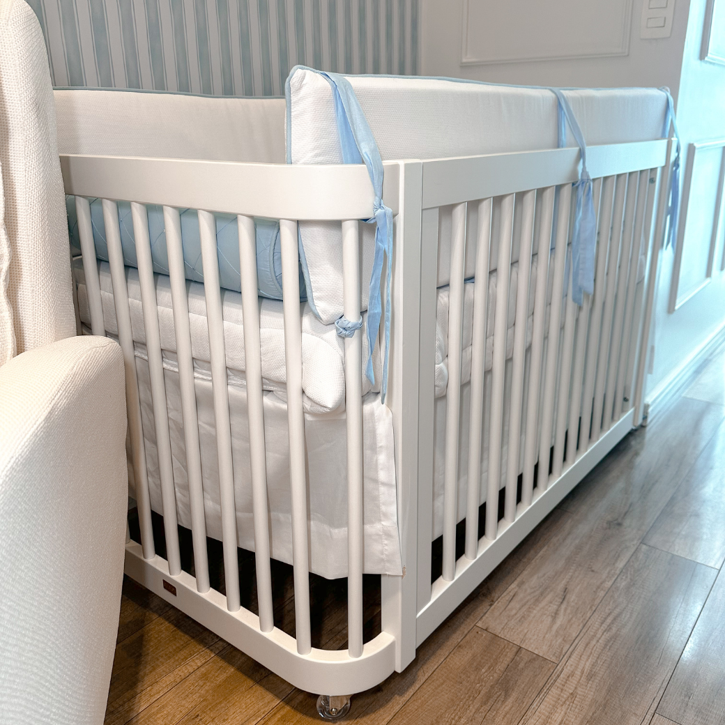 Berço Evolutivo Mdf Branco Fosco 2 em 1 ou 3 em 1 Linha Evolutivo Quater