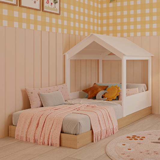 Perfeita para quartos infantis modernos, funcionais e cheios de personalidade.