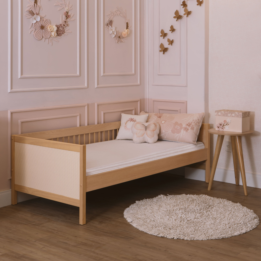 Cama Infantil Solteiro Com ou Sem Cama Auxiliar Linha Paglia