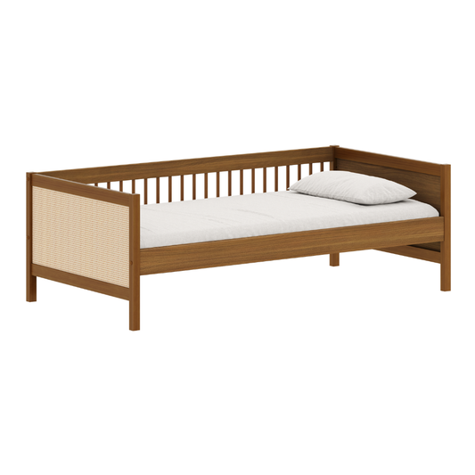Cama Paglia Nogueira com Palhinha Natural