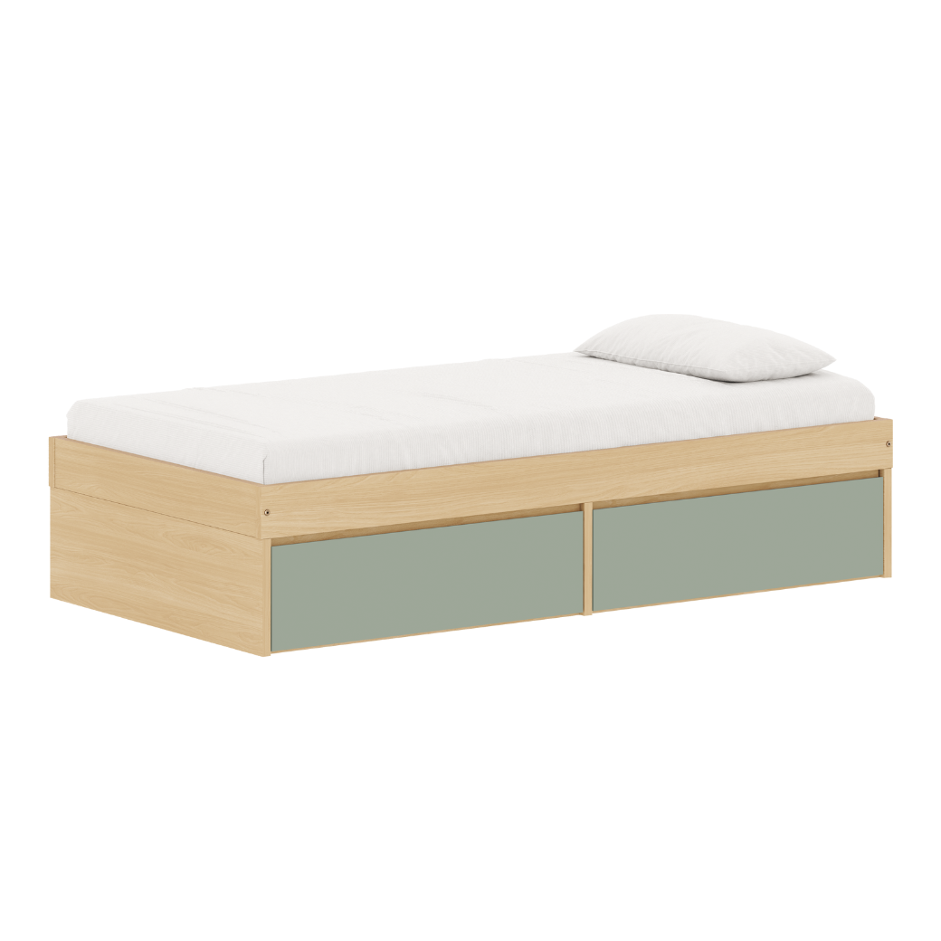 Cama Infantil Linha Play com Gavetas Amplas e 6 opções de cores