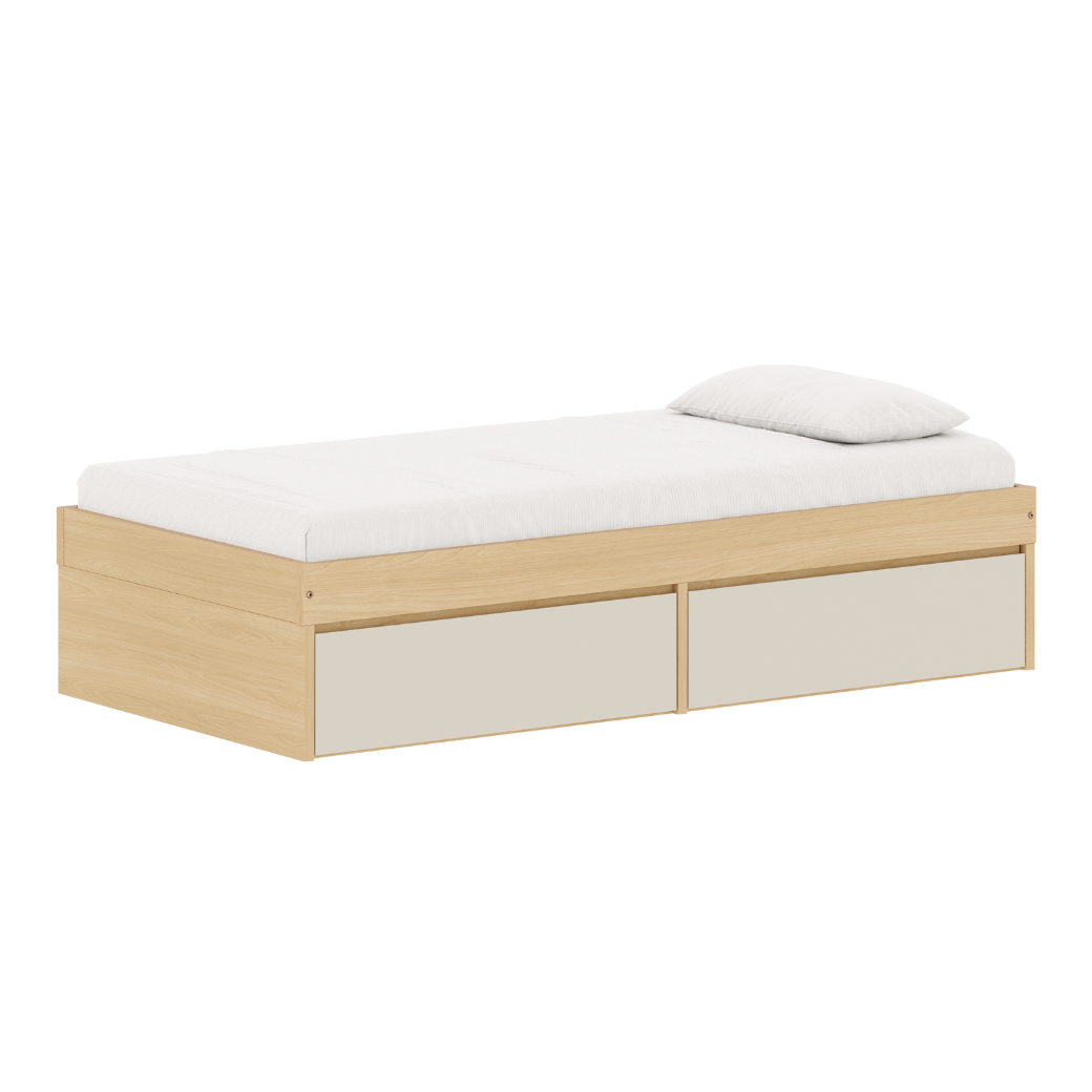 Cama Infantil Linha Play com Gavetas Amplas e 6 opções de cores