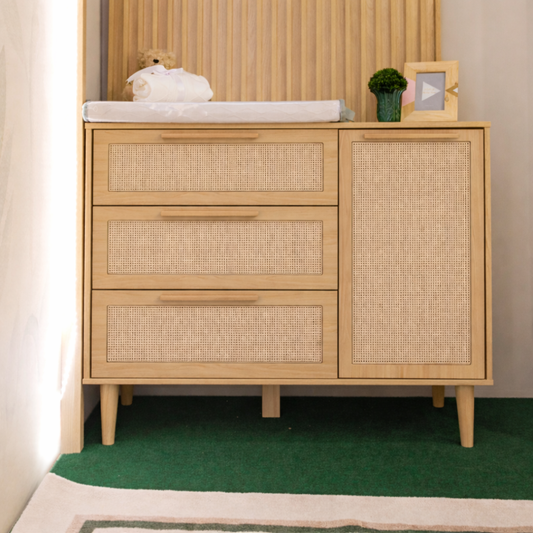 Cômoda moderna de 120cm Linha Paglia