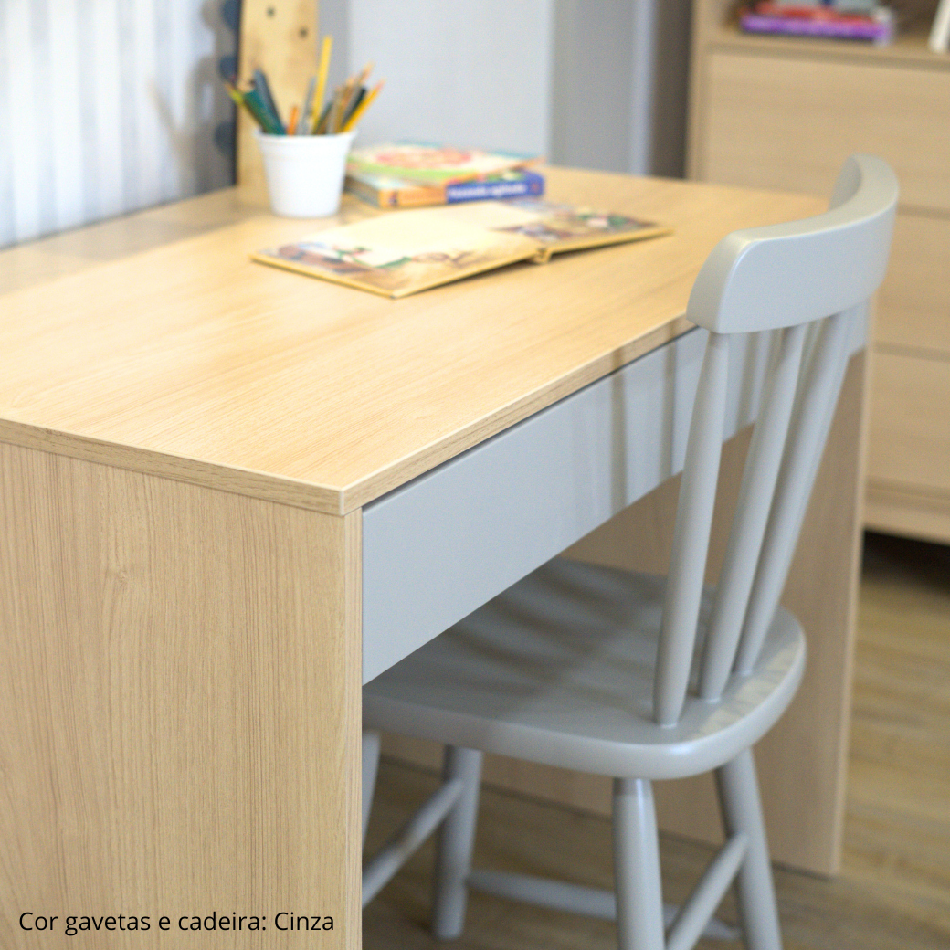 Gavetas da escrivaninha Linha Arcos para organização