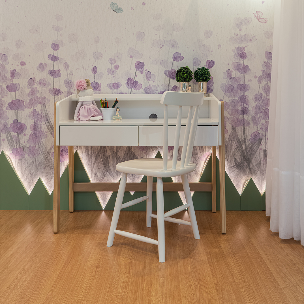 Escrivaninha Infantil com Pé Regulável Linha Play