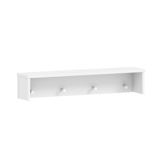 Prateleira com Pendurador 90cm em MDF