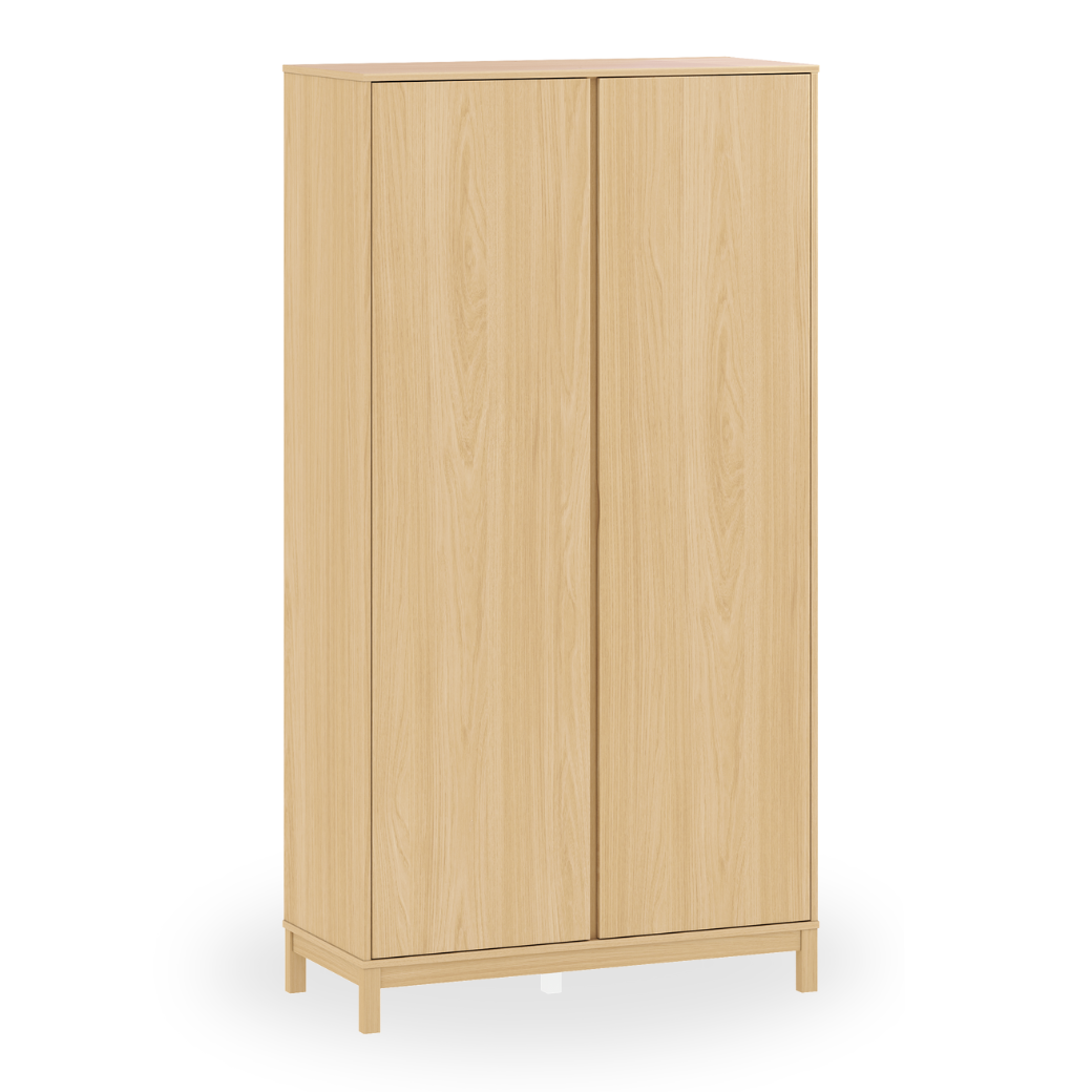 Guarda Roupa 2 Portas em MDF Carvalho Malva Linha Soley