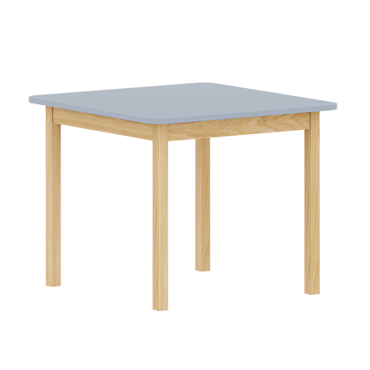 Mesa Infantil Quadrada de Madeira