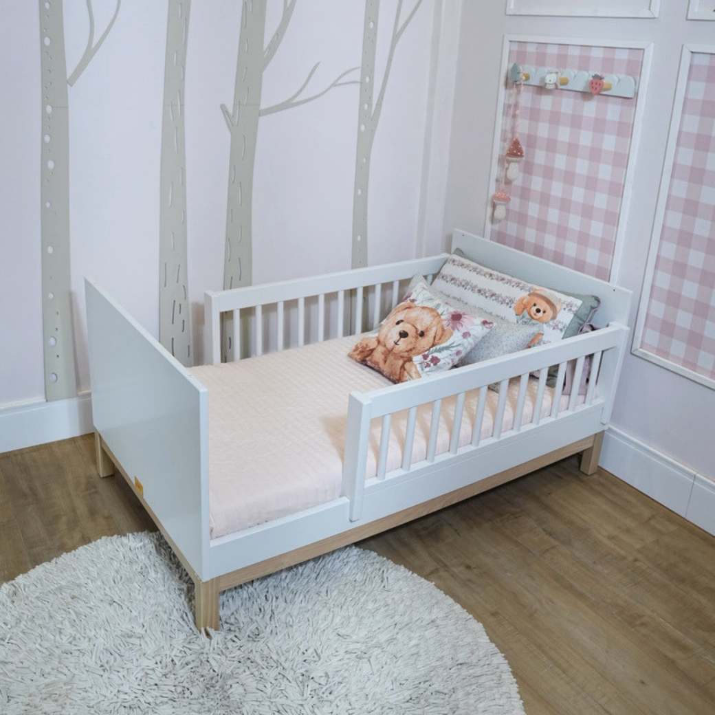 Proteção Lateral para Cama e Mini Cama Infantil – Madeira Maciça