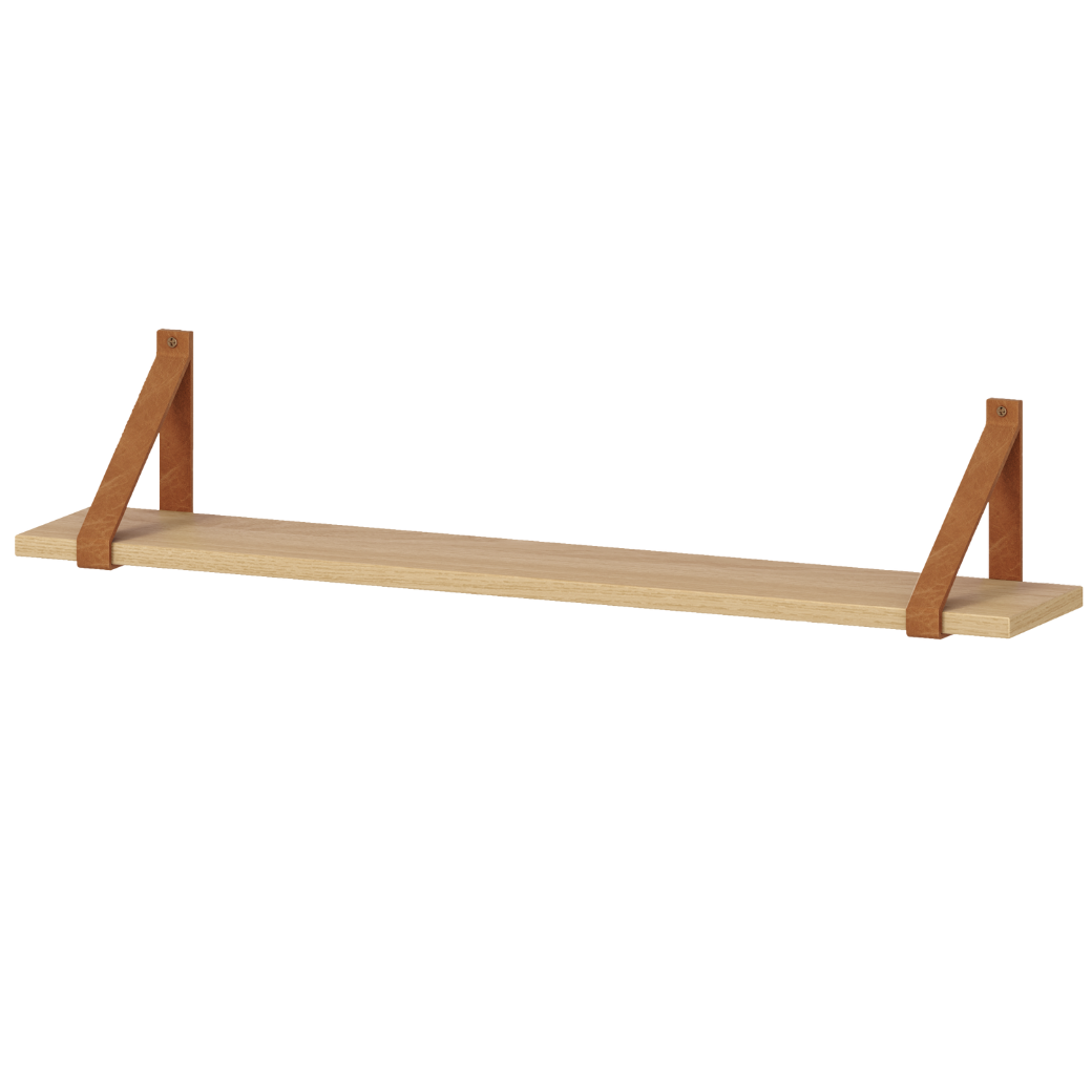 Prateleira de Madeira para Quarto Infantil Linha Evolutiva 90cm