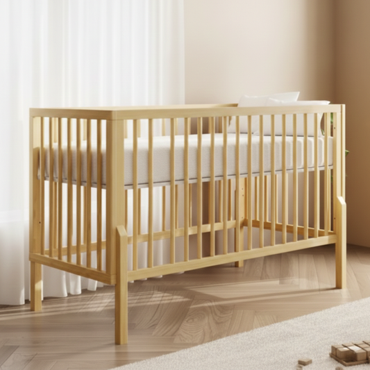 Berço de Madeira Maciça Quater Móveis Linha Bold