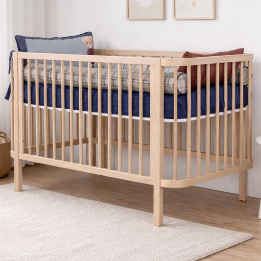 Berço Quater Fabricado com Madeira Maciça.