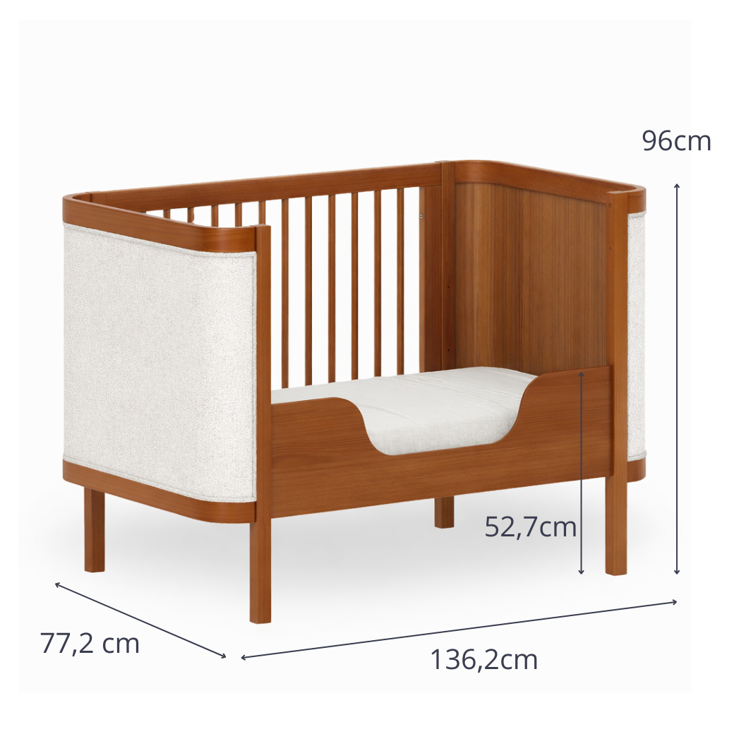 Mini Cama soley em madeira maciça.