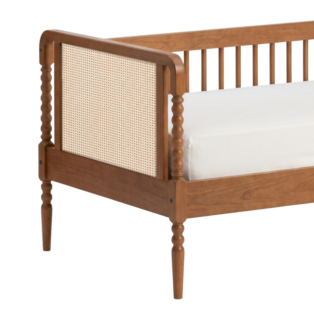 Cama de Babá Solteiro em Madeira Maciça | Linha Solene