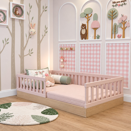 Cama Montessoriana Solteiro Linha Play