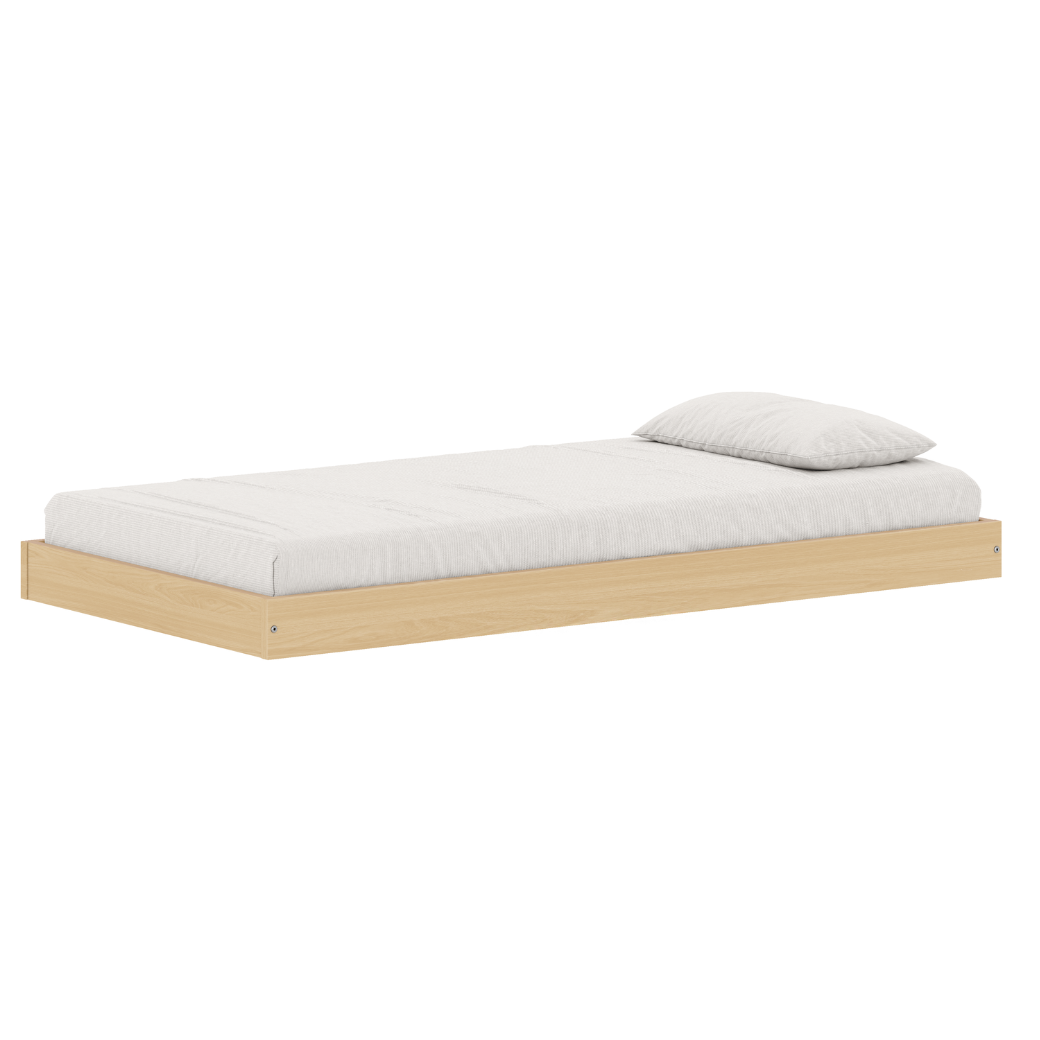 Cama Montessoriana Infantil Solteiro Play/Arcos com Opcional de Grade de Proteção