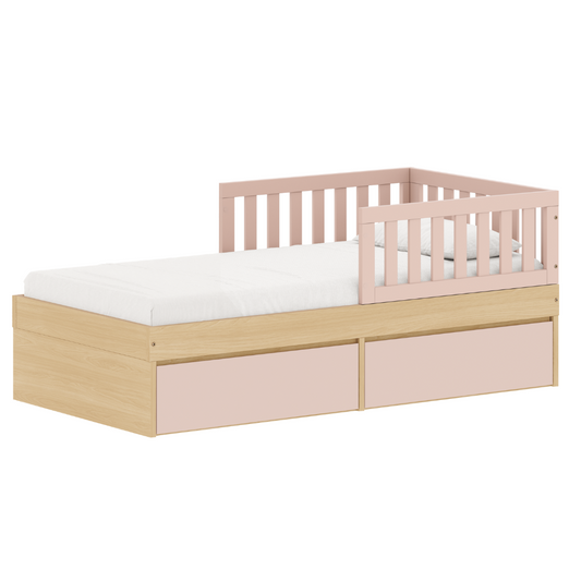 Cama com Gavetas e Proteção Lateral Linha Play