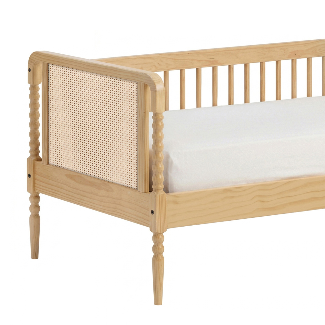 Cama Solteiro Babá em Madeira Maciça | Linha Solene
