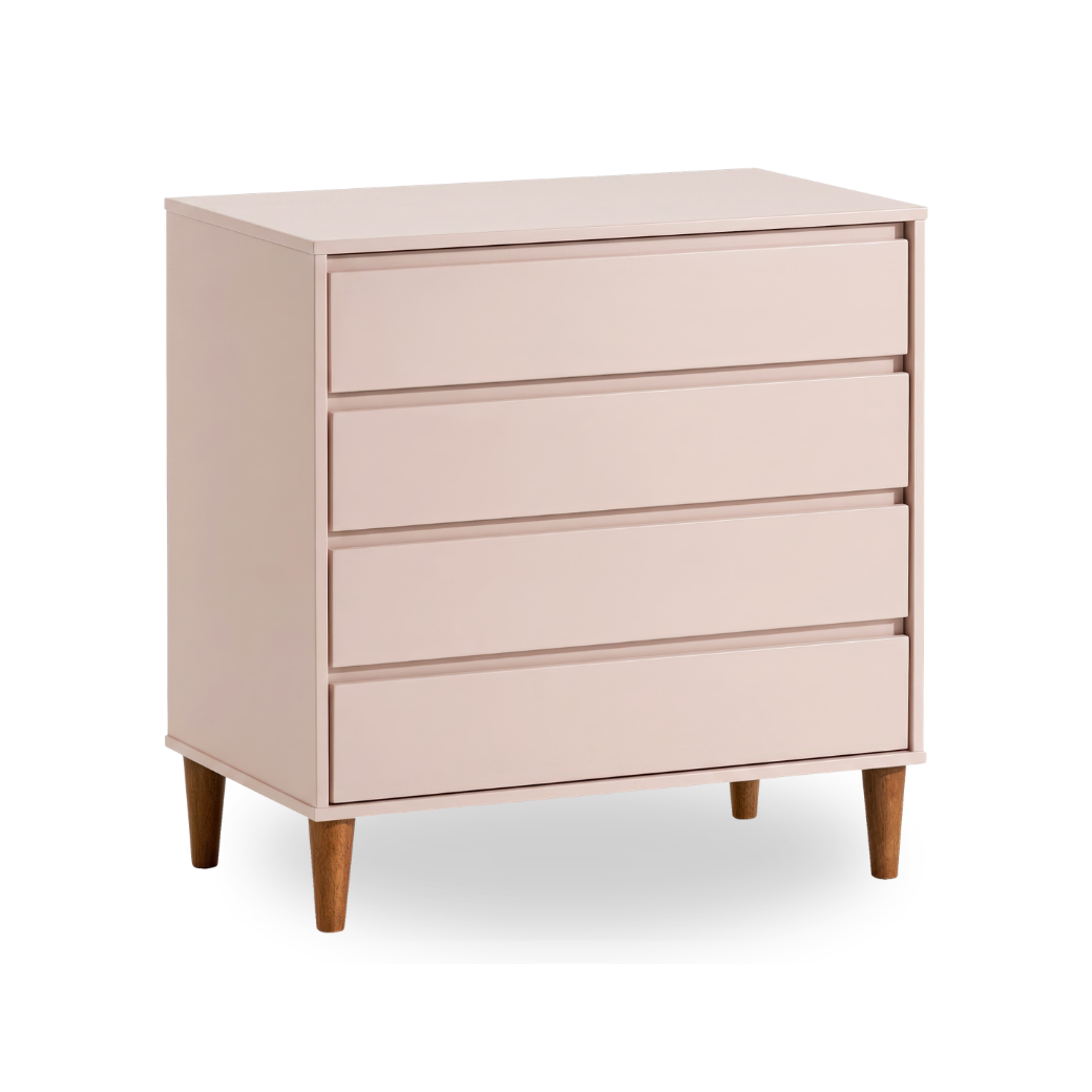 Cômoda Infantil 4 Gavetas Luny – Cores