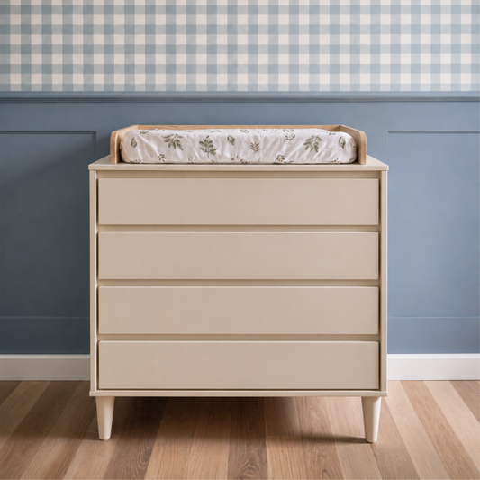 Cômoda Infantil 4 Gavetas Luny – Cores