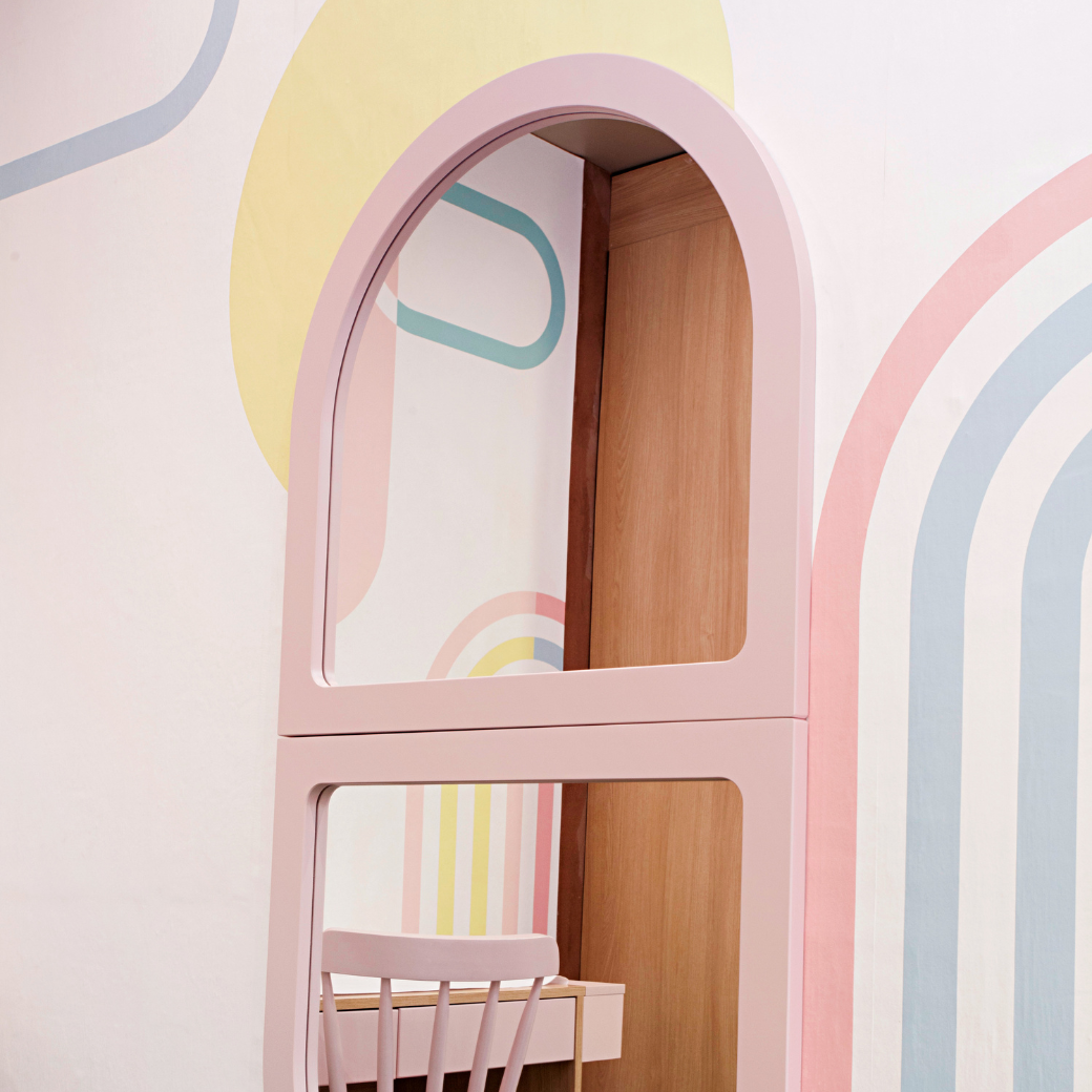 Espelho Infantil em MDF Laqueado