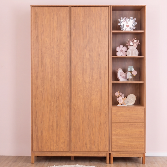 Guarda Roupa 2 Portas com Torre Organizadora | Linha Soley