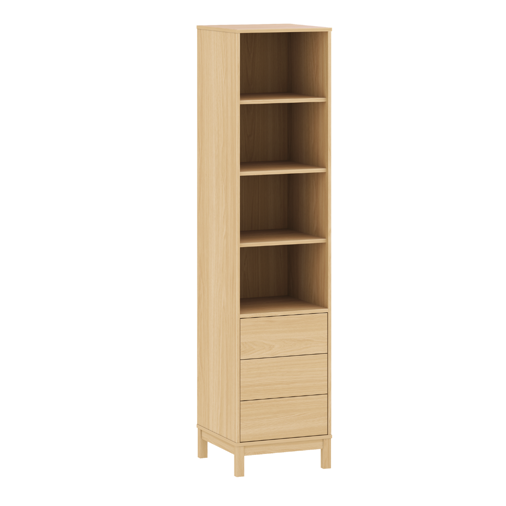 Torre Organizadora MDF Carvalho Malva Linha Soley