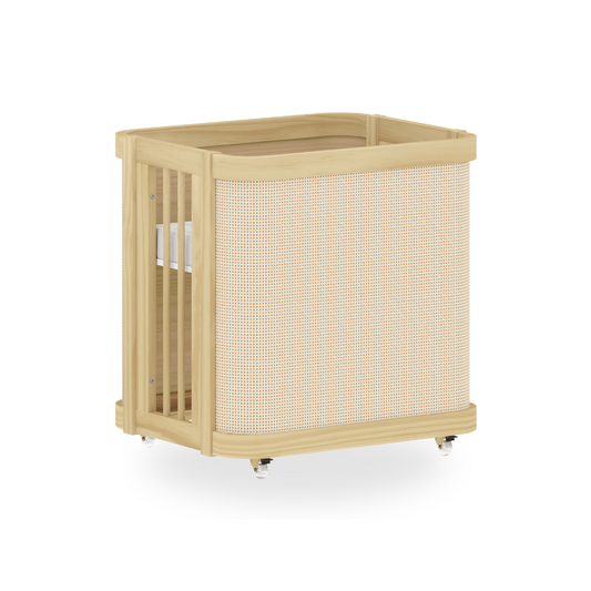 Mini Berço com Colchão em Madeira Linha Paglia