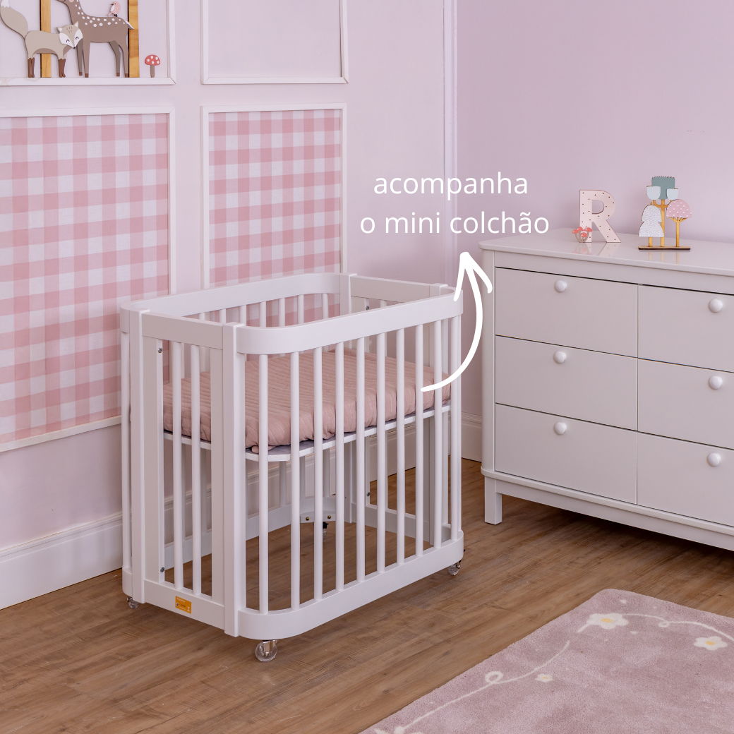Mini berço da linha Evolutiva.