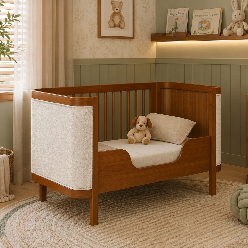 Mini cama linha Soley, Quater Móveis.