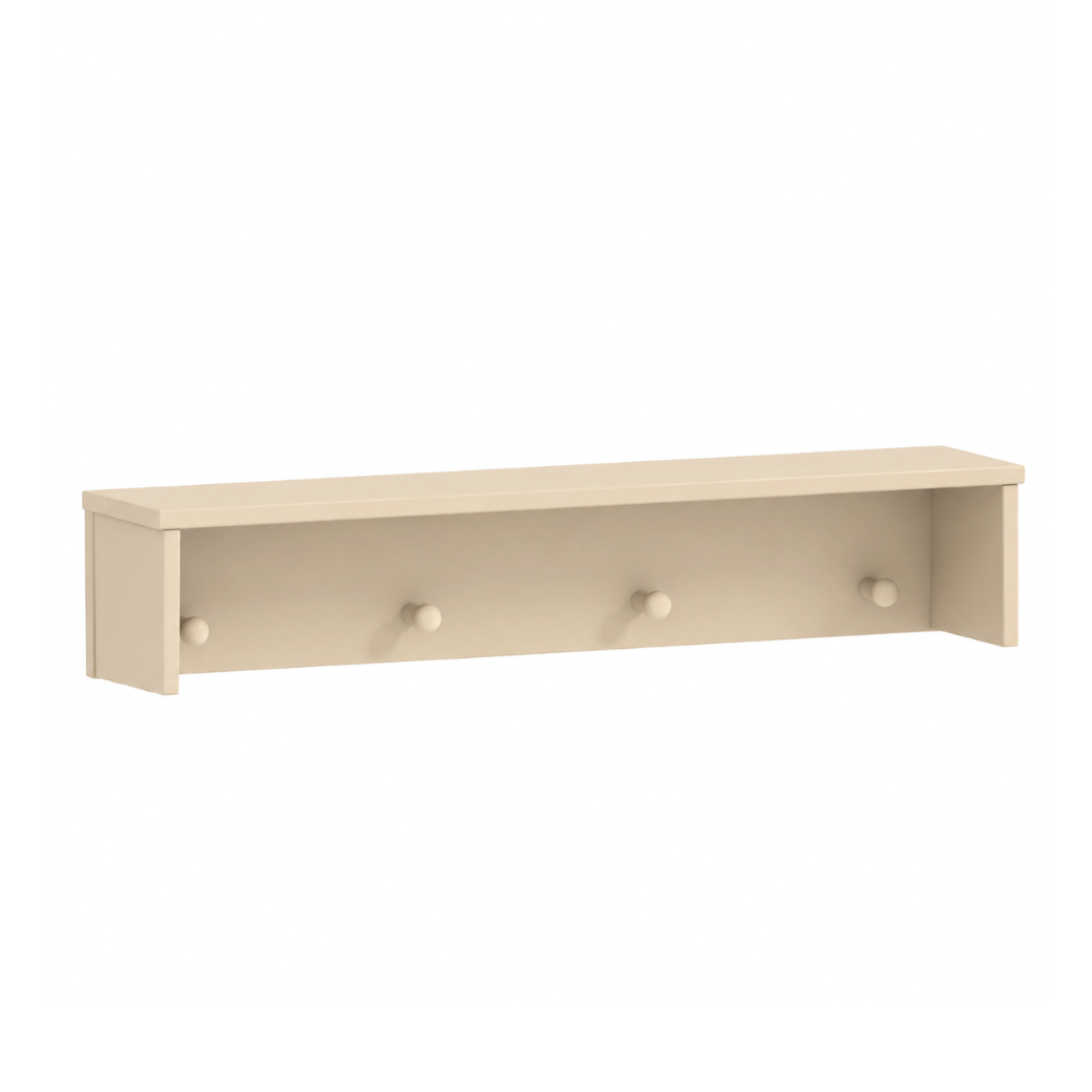 Prateleira com Pendurador 90cm em MDF