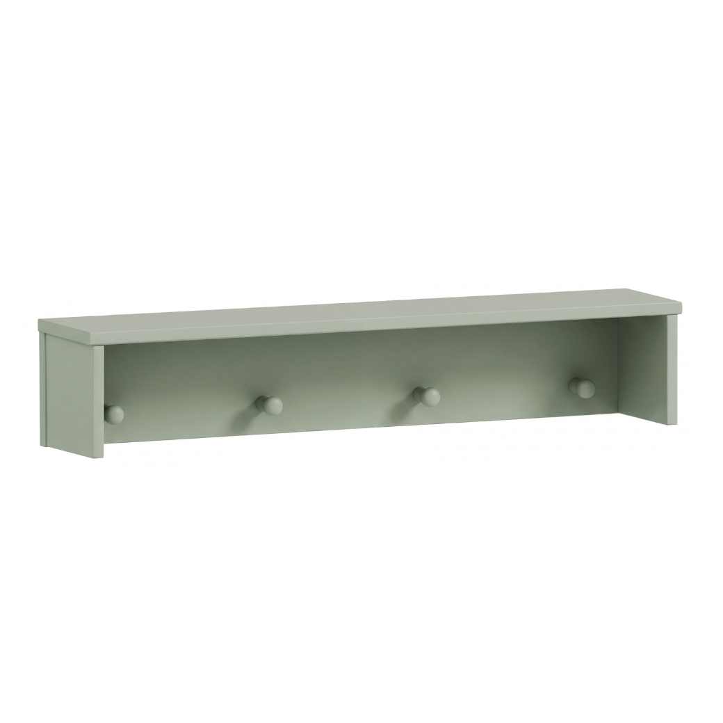 Prateleira com Pendurador 90cm em MDF